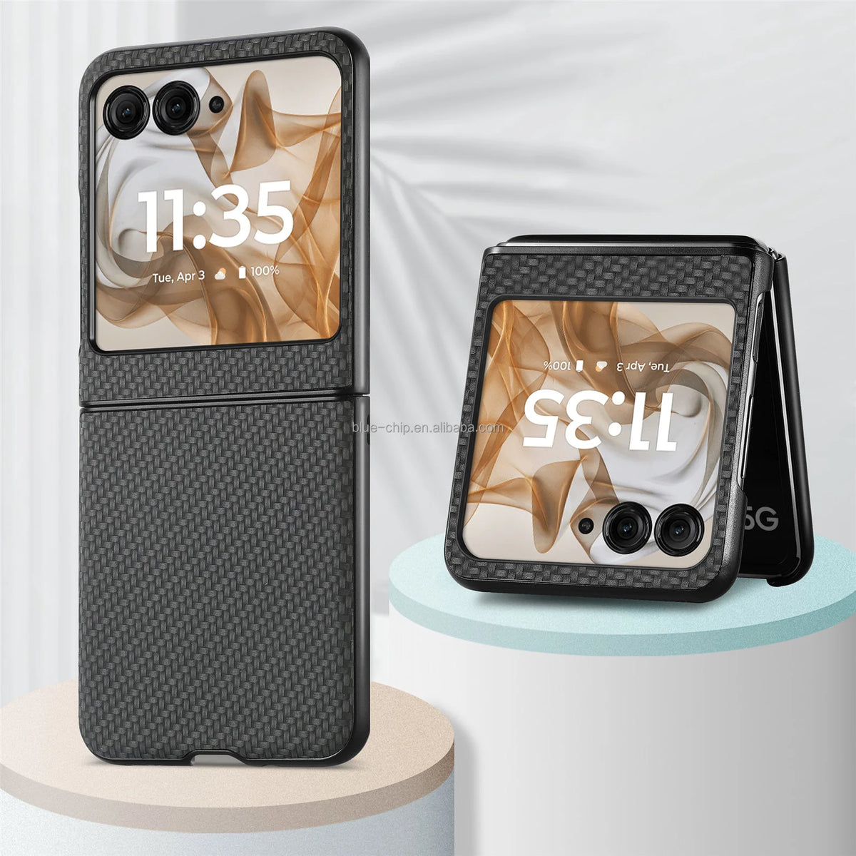 Leather Personalized Tough Blank New Luxury Rugged Sublimation Cheapest Mobile Phone Cover Case for Motorola Razr 50 Ultra
