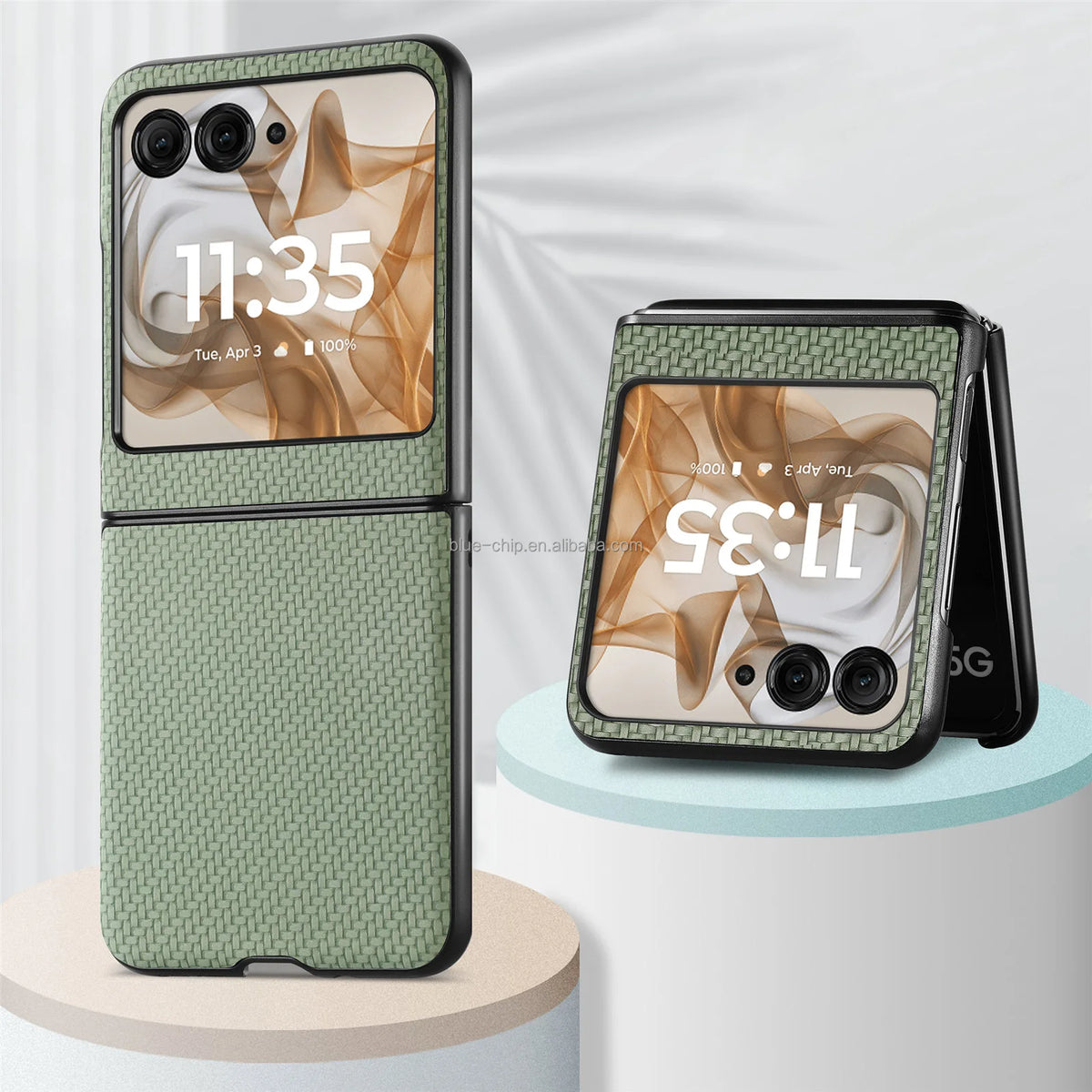 Leather Personalized Tough Blank New Luxury Rugged Sublimation Cheapest Mobile Phone Cover Case for Motorola Razr 50 Ultra
