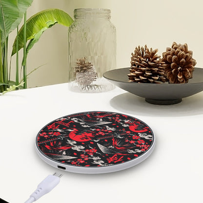 Wireless Charger Samurai Cherry Blossom Eclipse