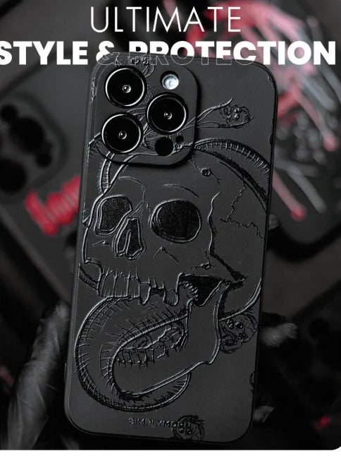 Blue Magnetic PMMA Case with Floral Design and Sublimation Craft for 17/16/15/14/13/12 Pro Max Phone Cover