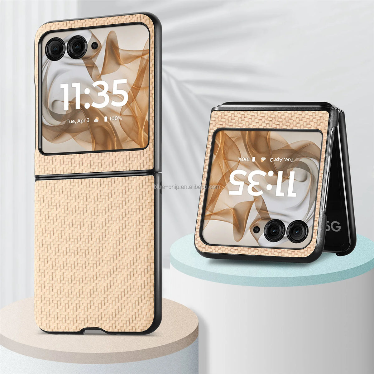 Leather Personalized Tough Blank New Luxury Rugged Sublimation Cheapest Mobile Phone Cover Case for Motorola Razr 50 Ultra