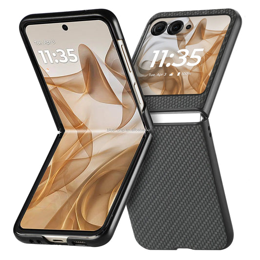 Leather Personalized Tough Blank New Luxury Rugged Sublimation Cheapest Mobile Phone Cover Case for Motorola Razr 50 Ultra